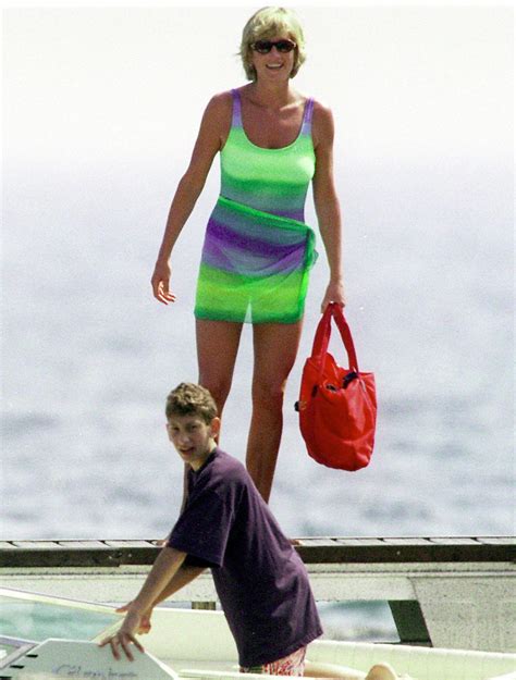 princess diana swimsuit